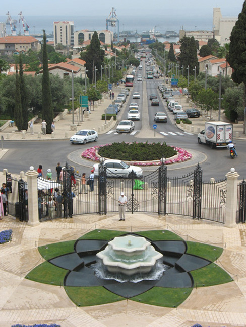 Bahai Gardens, German Colony, and Port of Haifa