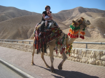 My first camel ride