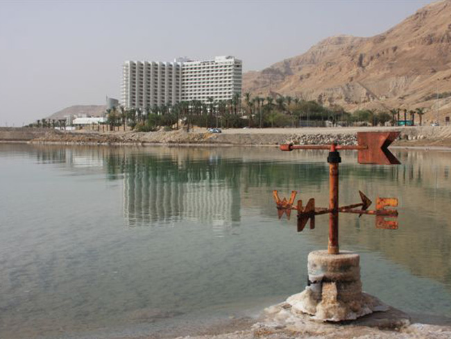 People come from all directions to the Dead Sea