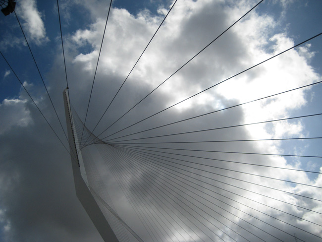 The Santiago Calatrava Bridge of Strings